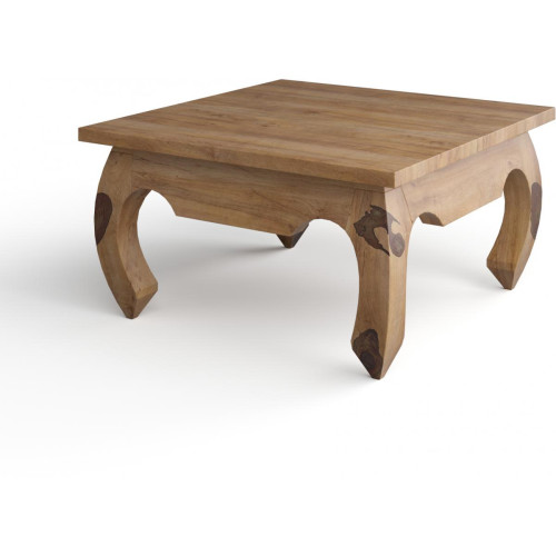 Table basse carrée en bois naturel KABAENA 3S. x Home