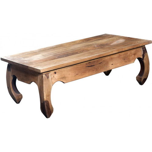 Table basse rectangulaire bois KABAENA