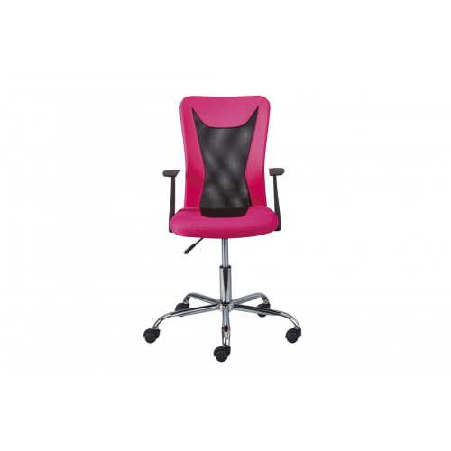 3S. x Home - Chaise de Bureau Ergonomique Rose HYKO - Octobre Rose Meuble & Déco