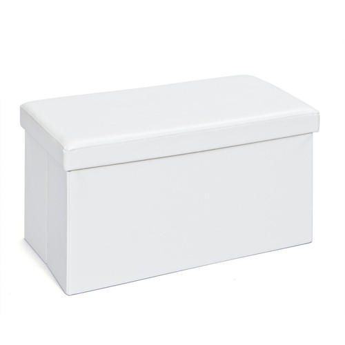 Boîte de rangement blanc pliable TESSO