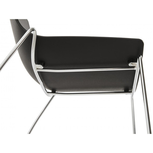 Chaise àoire design MARIE Noir 3S. x Home Meuble & Déco