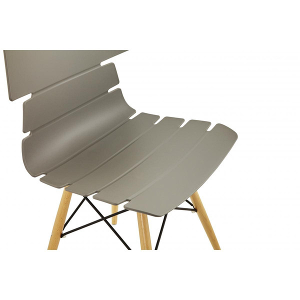 Chaise àrise style scandinave MANUEL Gris 3S. x Home Meuble & Déco