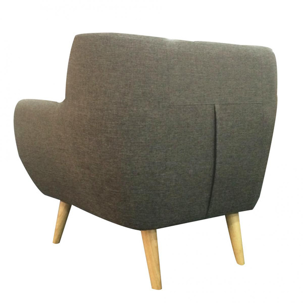 Fauteuil scandinave ALGANO Anthracite 3S. x Home
