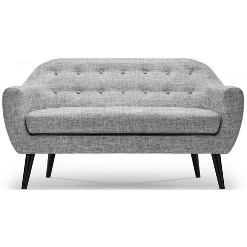 3S. x Home - Canapé scandinave 3 places tissu gris OLAF - Canapes scandinaves