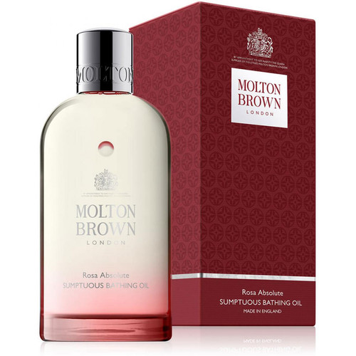Molton Brown - Huile somptueuse pour le Bain Rose Absolute - Rose & Huile d'Argan - Bain & douche