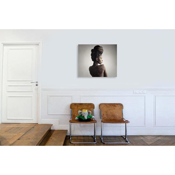Tableau Afrique African Woman 80x80 3S. x Home