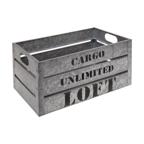 Caisse Cagette COLONIAL Silver Cargo X3 3S. x Home