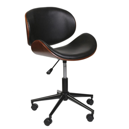3S. x Home - Chaise à Roulettes RENO - Chaise De Bureau Design