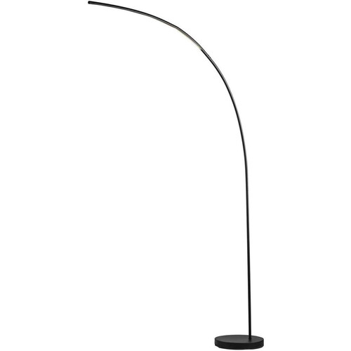 3S. x Home - Lampadaire Métal LED Noir ARCL - Lampes sur pieds Design