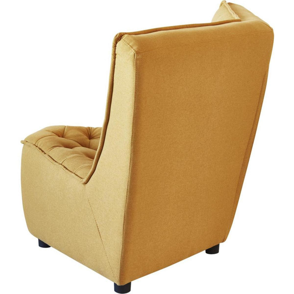 Canapé d'angle assise en tissu COLUMBO Jaune 3S. x Home