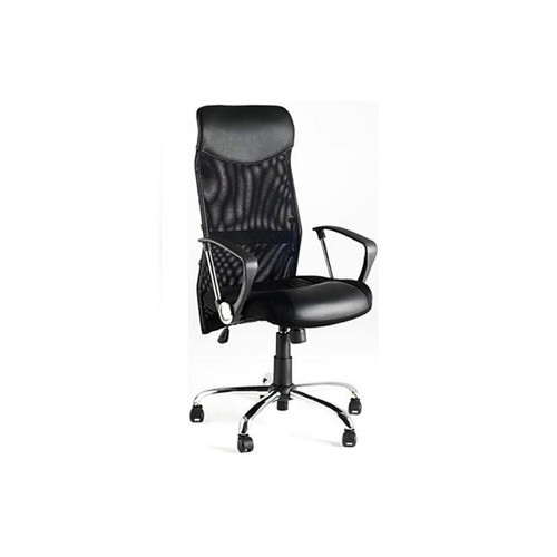 3S. x Home - Chaise de Bureau Noir King - Fauteuil noir design