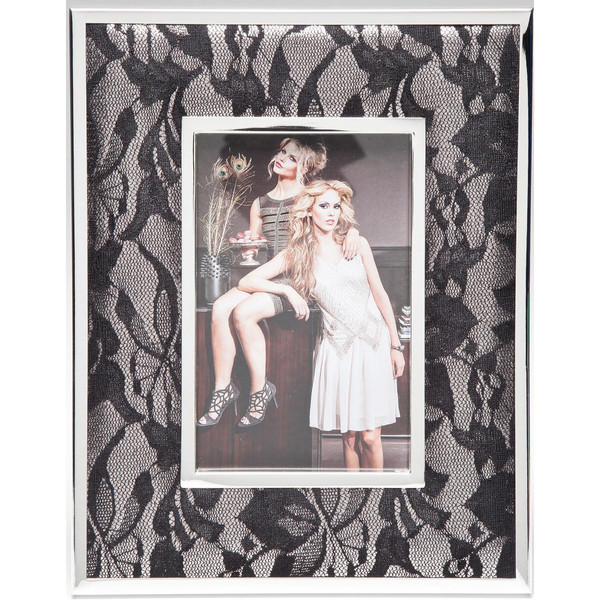 Cadre à photos VM noir en Polyester Romance 20,2 x 25,2 cm Noir KARE DESIGN Meuble & Déco