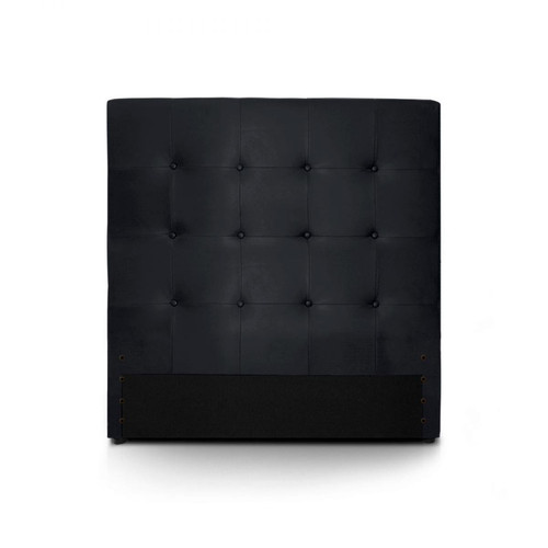 Tête de lit 90 noire en simili Yaren Noir 3S. x Home Meuble & Déco