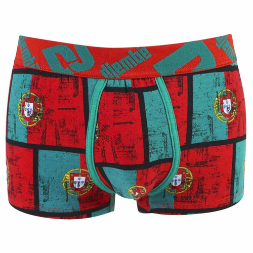 Pomm Poire - Boxer imprimé drapeaux Portugal  - Sous-vêtement enfant