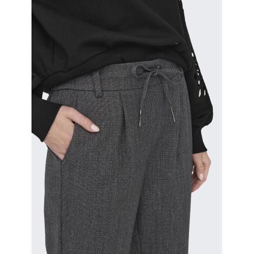 Pantalon taille moyenne gris foncé Zoé Only