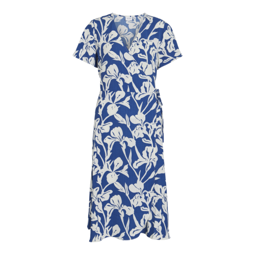 Vila - Robe longue bleu foncé Nell - Nouveautés robes femme