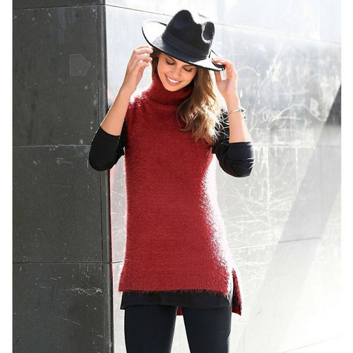 Pull - Rouge  3 SUISSES Mode femme