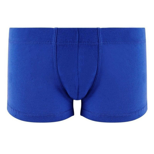 Lot de 2 boxers boy rouge & bleu Cool Plain by Djembé POMM'POIRE - Bleu en coton Pomm Poire