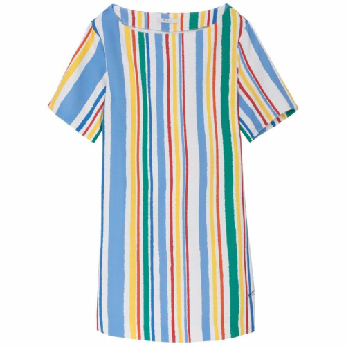 Robe courte rayures multicolores femme Pepe Jeans - Multicolore Pepe Jeans