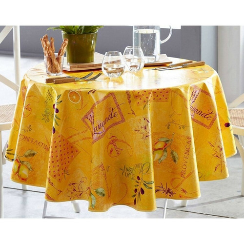 Nappe motif provençal - Multicolore Becquet Linge de maison