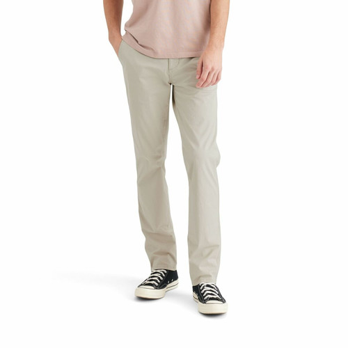 Dockers - Pantalon chino slim Original beige en coton - Pantalon  homme