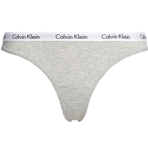 String gris en coton Calvin Klein Underwear Mode femme