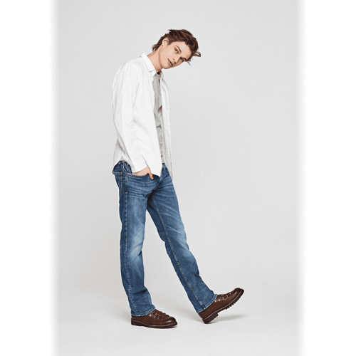 Chemise manches longues Homme blanc en coton Pepe Jeans