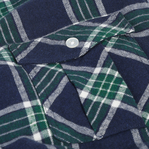 CERISY SHIRT COTTON bleu marine en coton T-shirt / Polo homme