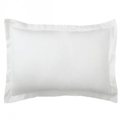 Taie d'oreiller percale de coton TERTIO® - Blanc 3S. x Tertio (Nos Unis)