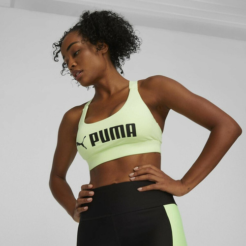 Puma - Brassiere Femme W FIT MID BRA - Tee Shirts & Débardeurs Sport Femmes