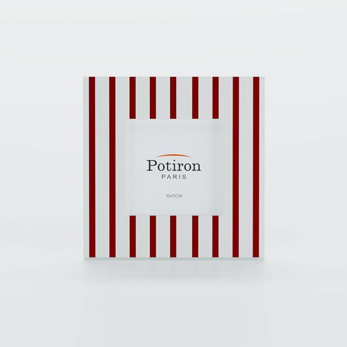 POTIRON PARIS - Cadre photo design rouge - Promo Objets Déco Design
