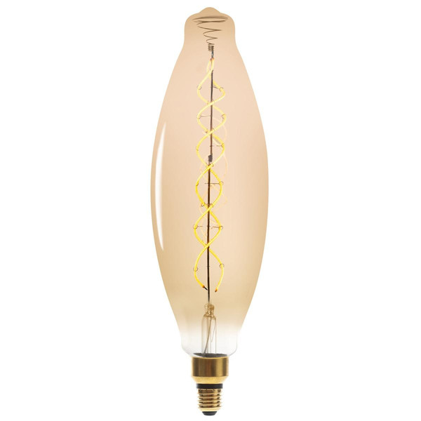 Ampoule LEDAmande ambrée, filament torsadé E27 - 4W 3S. x Home Meuble & Déco