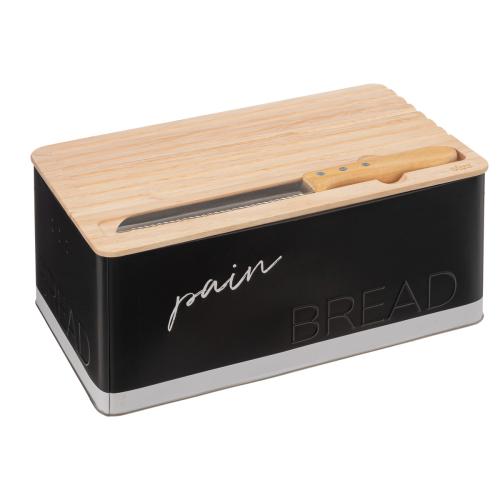 3S. x Home - Boîte à pain avec couteau "Color Edition" - Accessoires et meubles de cuisine Design