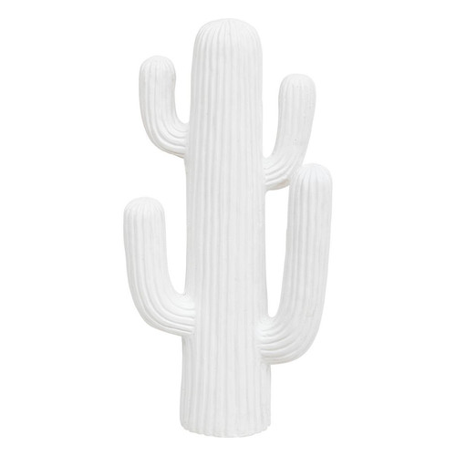 3S. x Home - Cactus déco blanc - Statue Et Figurine Design