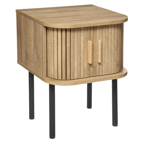 3S. x Home - Chevet "Colva" 2 places beige - Table De Chevet Design