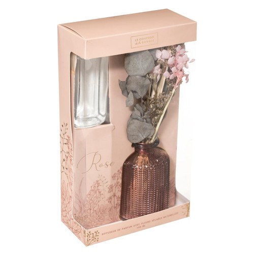 Diffuseur Parfumée Fleurs Séchées 100 ml Rose 3S. x Home