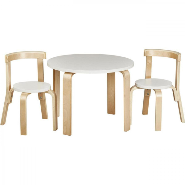Ensemble de table LITTLE et chaise enfant Blanc Blanc 3S. x Home Meuble & Déco