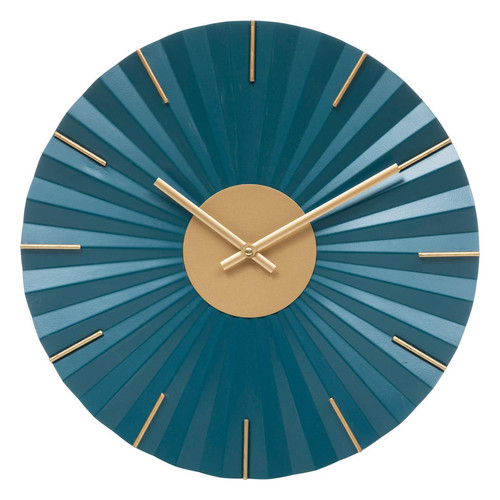 Horloge Métal D45 cm JIL  Bleu 3S. x Home Meuble & Déco