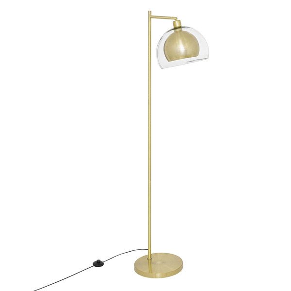 Lampadaire "Rivi", métal, doré, H157 cm Doré 3S. x Home Meuble & Déco