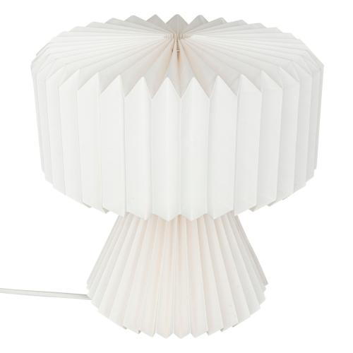 Lampe à poser design "Edda" H32cm blanc Blanc 3S. x Home Meuble & Déco