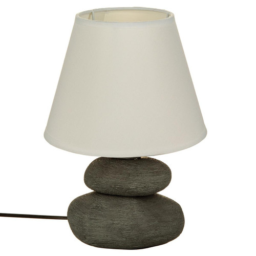 3S. x Home - Lampe en céramique à galets H30voir - Lampe Design à poser