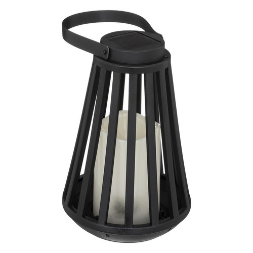 Lanterne d'extérieur solaire "Brit" H. 21,5 cm Noir 3S. x Home Meuble & Déco
