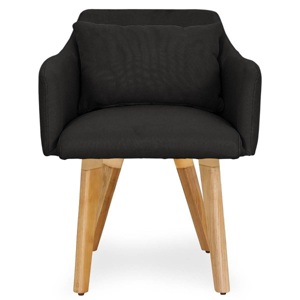 Lot de 20 chaises / fauteuils scandinaves Gybson Tissu Noir 3S. x Home