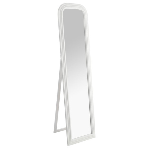 3S. x Home - Miroir Sur Pied Blanc Adele 40X160 - Miroirs Design