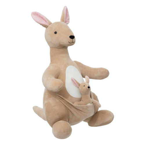 Peluche pour enfants XL kangourou "Blake" beige Beige 3S. x Home Meuble & Déco