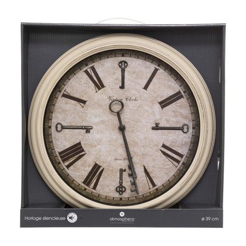 3S. x Home - Pendule en Plastique Clef - Horloges Design