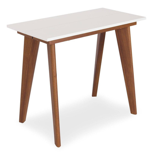 3S. x Home - Table Console extensible Flavie Blanc - Table Extensible Design
