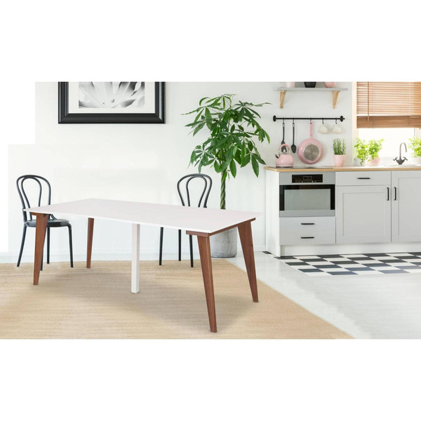 Table Console extensible Flavie Blanc 3S. x Home