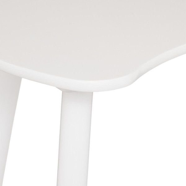 Table douceur "Lune" blanche 3S. x Home