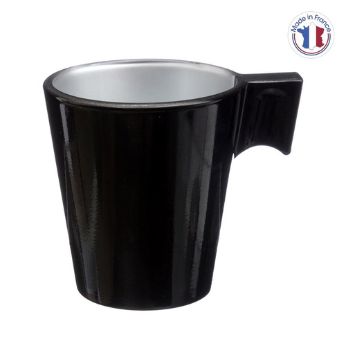 3S. x Home - Tasse Irisée 8 cl  Noir - Tasse à café